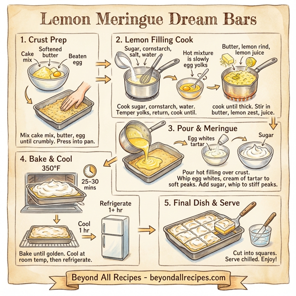 Lemon Meringue Dream Bars instructions