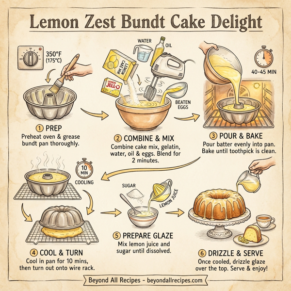 Lemon Zest Bundt Cake Delight instructions