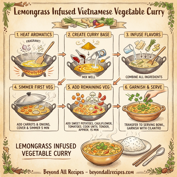 Lemongrass Infused Vietnamese Vegetable Curry instructions