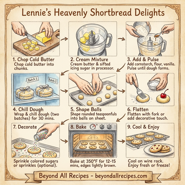 Lennie's Heavenly Shortbread Delights instructions
