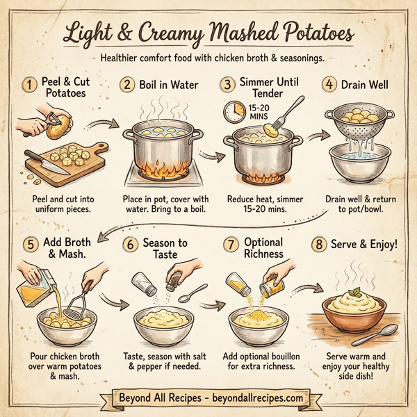 Light & Creamy Mashed Potatoes instructions