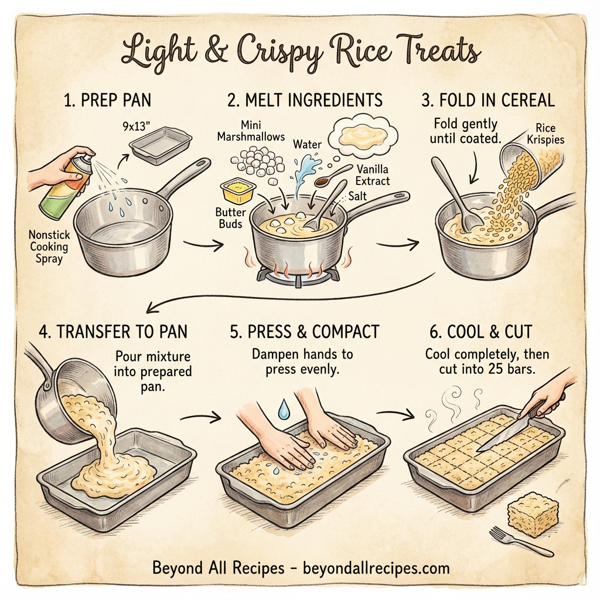 Light & Crispy Rice Treats instructions