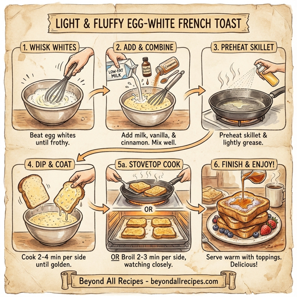 Light & Fluffy Egg-White French Toast instructions