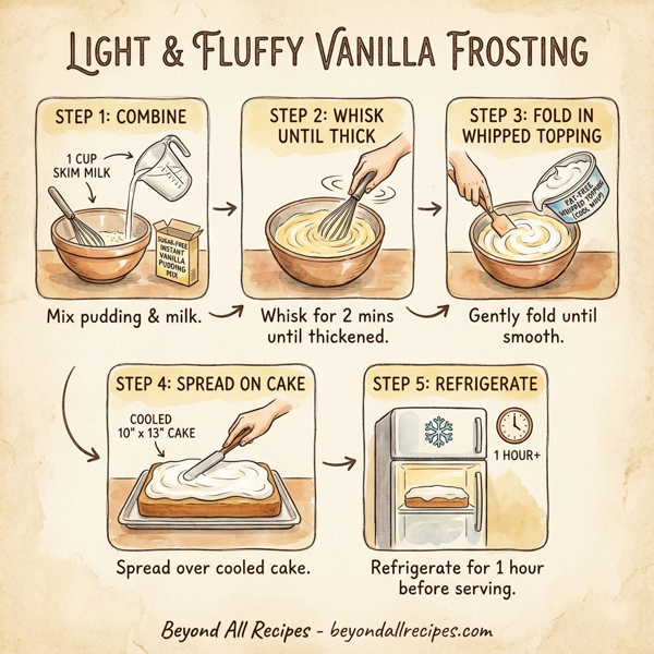 Light & Fluffy Vanilla Frosting instructions