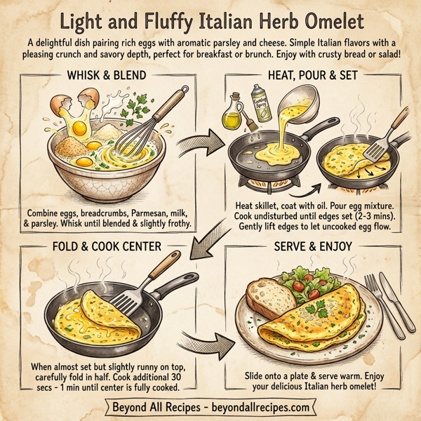 Light and Fluffy Italian Herb Omelet instructions