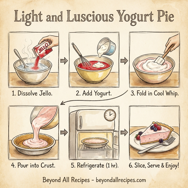 Light and Luscious Yogurt Pie instructions