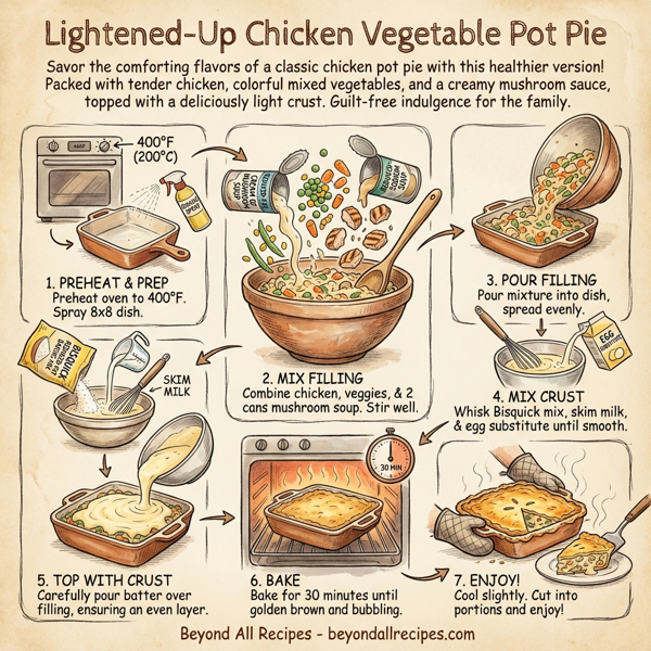 Lightened-Up Chicken Vegetable Pot Pie instructions