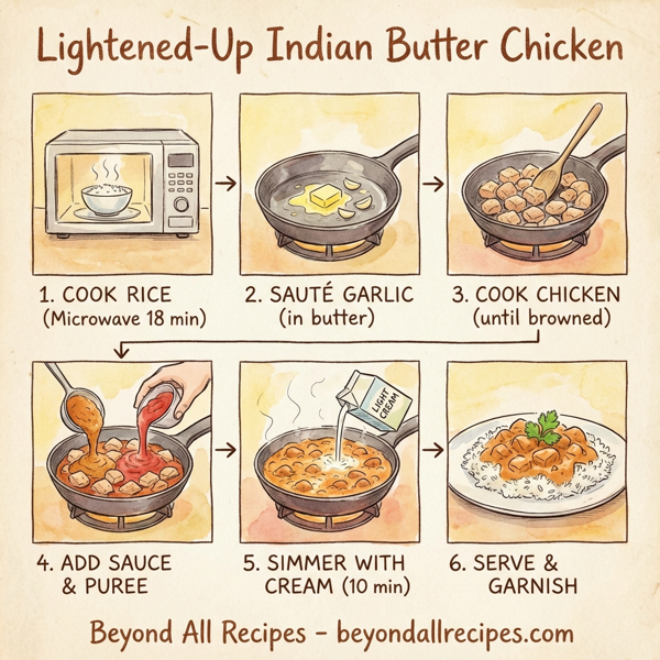 Lightened-Up Indian Butter Chicken instructions