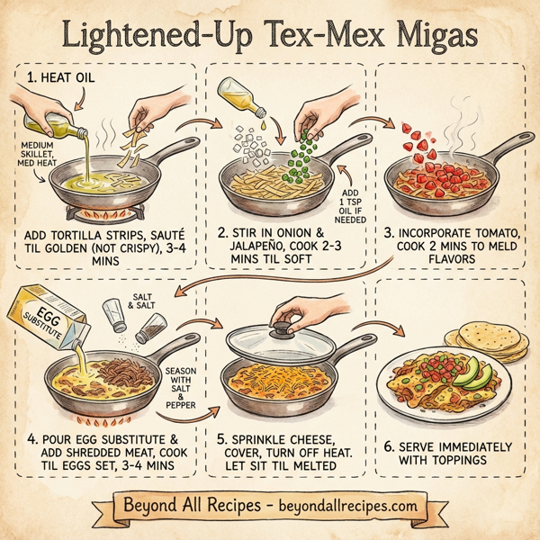 Lightened-Up Tex-Mex Migas instructions