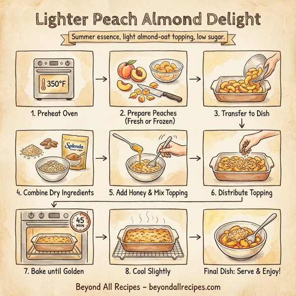 Lighter Peach Almond Delight instructions