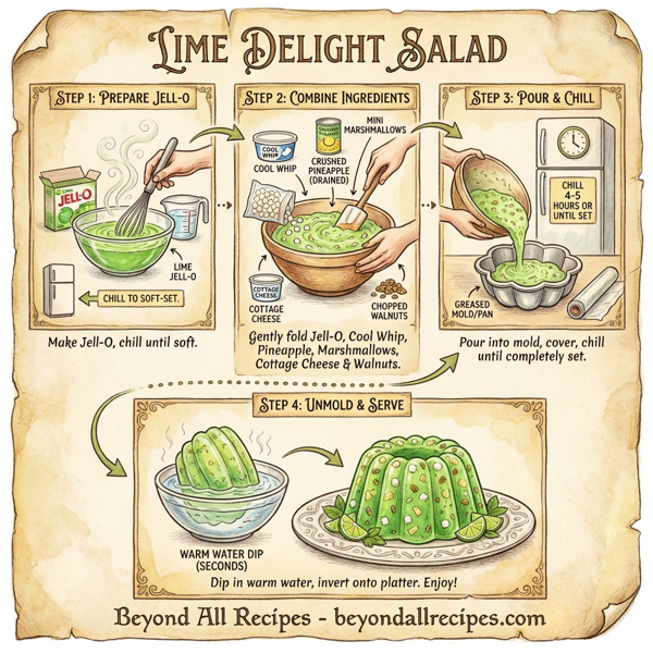 Lime Delight Salad instructions