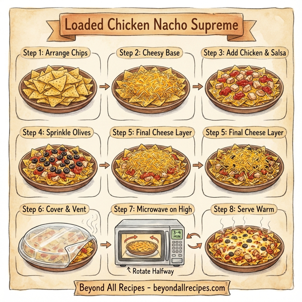 Loaded Chicken Nacho Supreme instructions