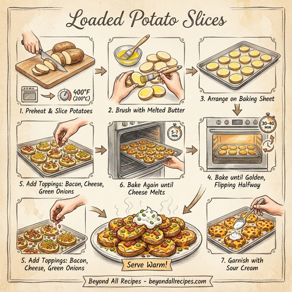Loaded Potato Slices instructions
