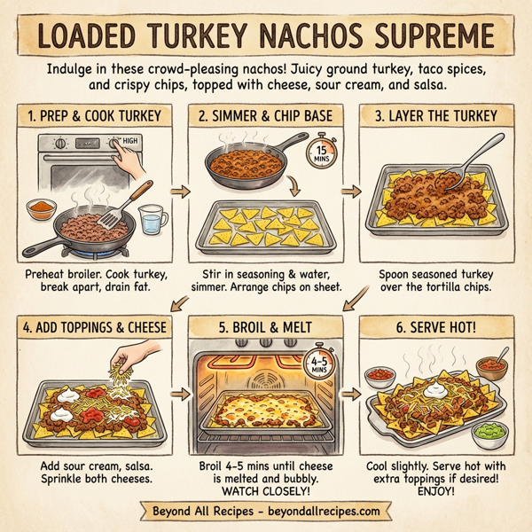 Loaded Turkey Nachos Supreme instructions