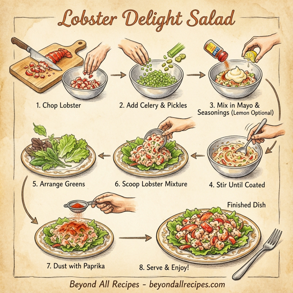 Lobster Delight Salad instructions