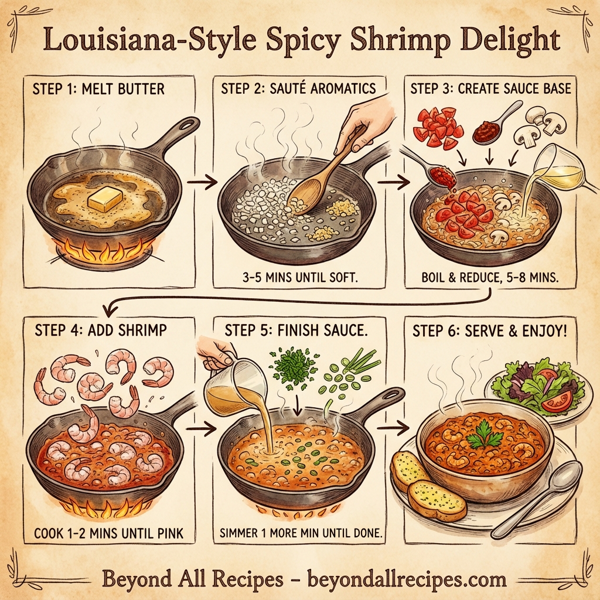 Louisiana-Style Spicy Shrimp Delight instructions