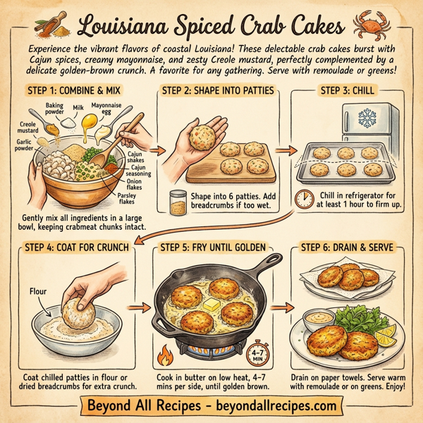 Louisiana Spiced Crab Cakes instructions