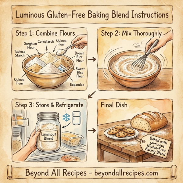 Luminous Gluten-Free Baking Blend instructions