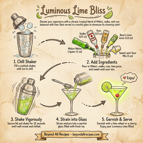 Luminous Lime Bliss instructions