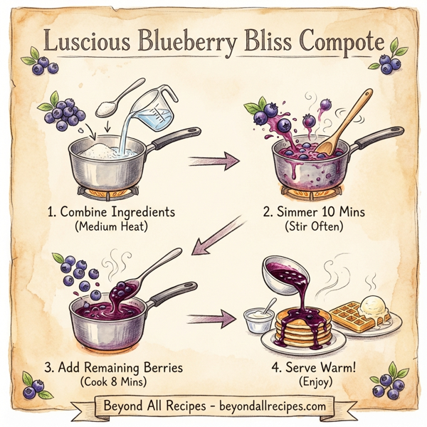 Luscious Blueberry Bliss Compote instructions