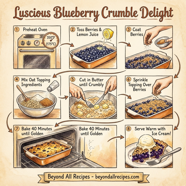 Luscious Blueberry Crumble Delight instructions