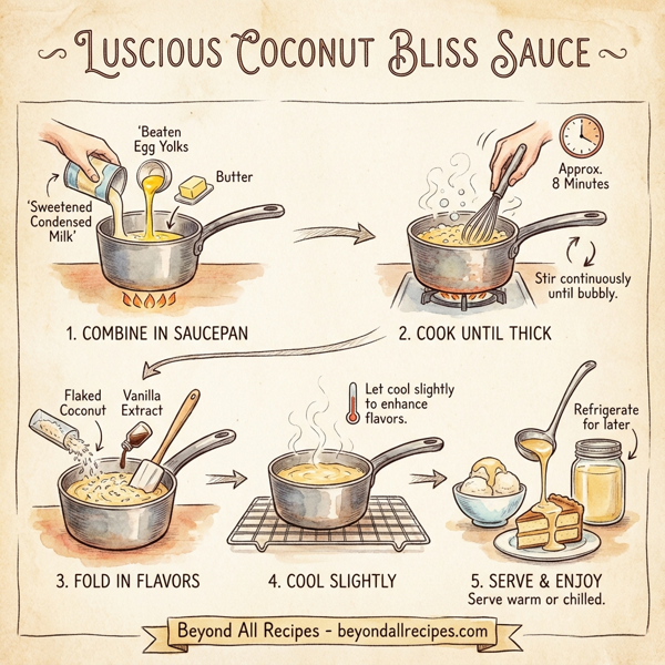 Luscious Coconut Bliss Sauce instructions