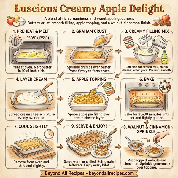 Luscious Creamy Apple Delight instructions