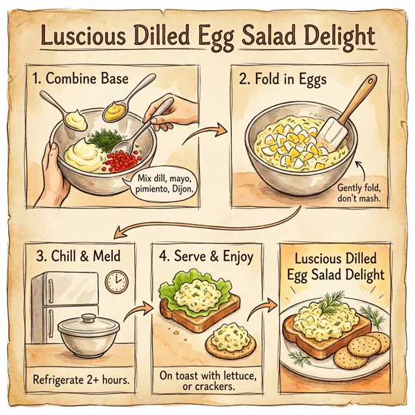Luscious Dilled Egg Salad Delight instructions