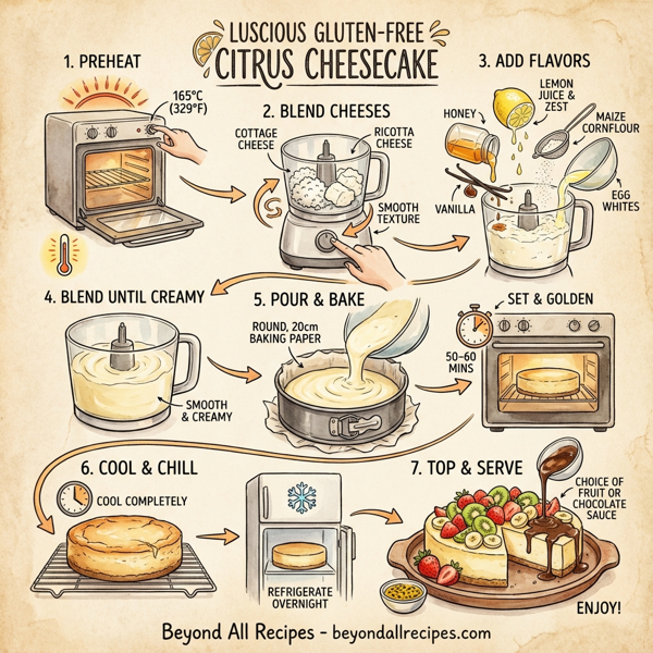 Luscious Gluten-Free Citrus Cheesecake instructions