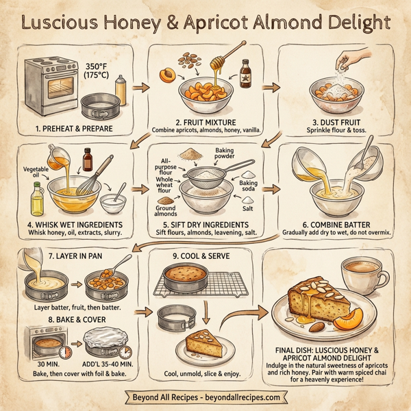 Luscious Honey & Apricot Almond Delight instructions