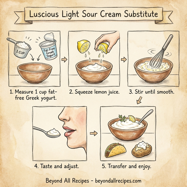 Luscious Light Sour Cream Substitute instructions