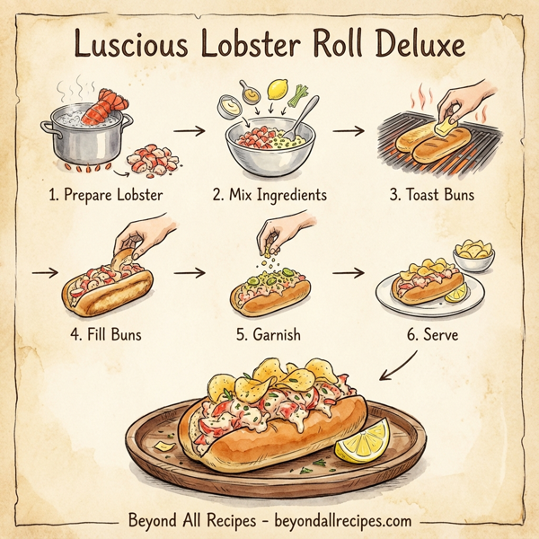Luscious Lobster Roll Deluxe instructions