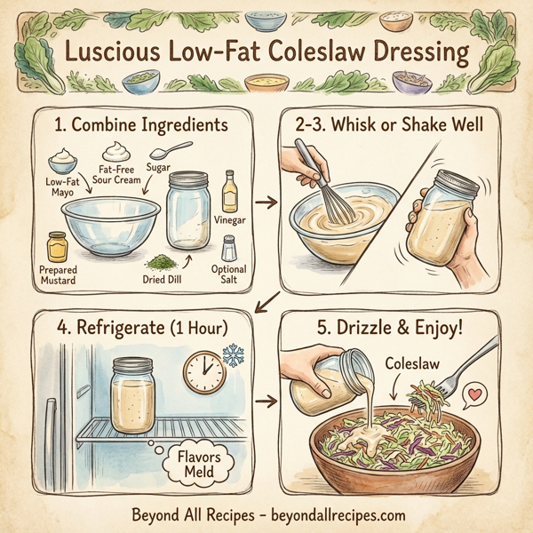 Luscious Low-Fat Coleslaw Dressing instructions