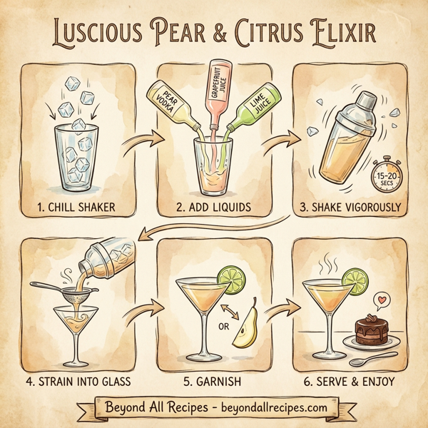 Luscious Pear & Citrus Elixir instructions