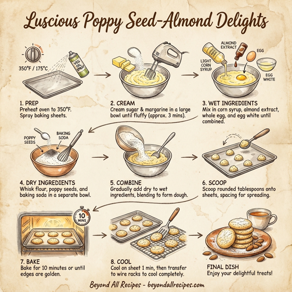 Luscious Poppy Seed-Almond Delights instructions