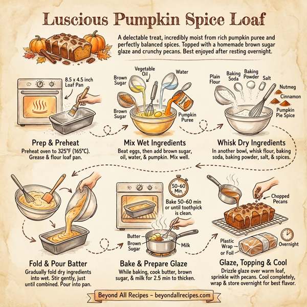 Luscious Pumpkin Spice Loaf instructions