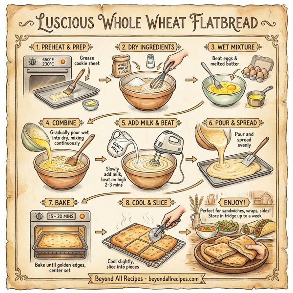 Luscious Whole Wheat Flatbread instructions
