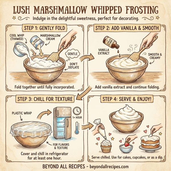 Lush Marshmallow Whipped Frosting instructions