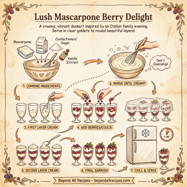 Lush Mascarpone Berry Delight instructions