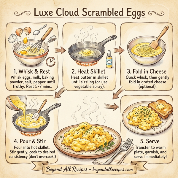 Luxe Cloud Scrambled Eggs instructions