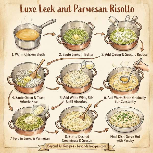 Luxe Leek and Parmesan Risotto instructions