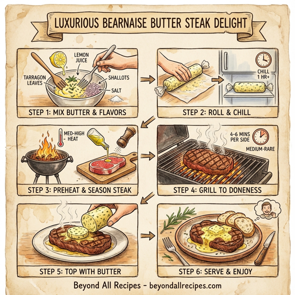 Luxurious Bearnaise Butter Steak Delight instructions
