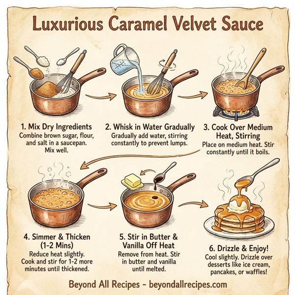 Luxurious Caramel Velvet Sauce instructions