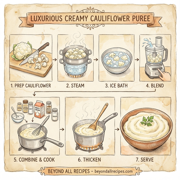 Luxurious Creamy Cauliflower Puree instructions