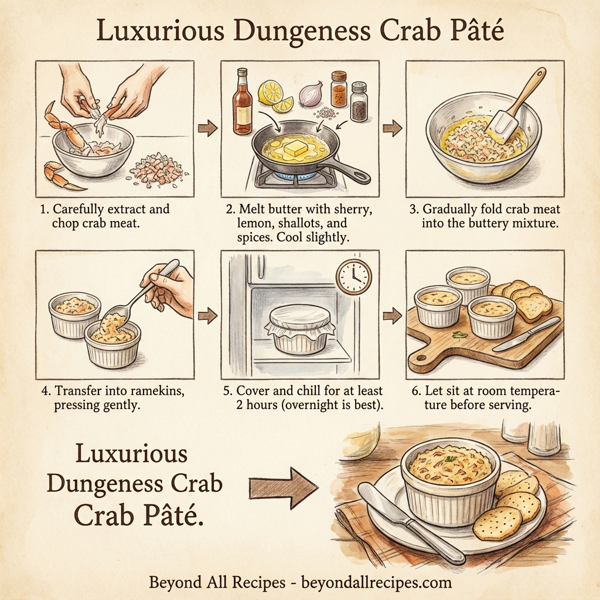 Luxurious Dungeness Crab Pâté instructions