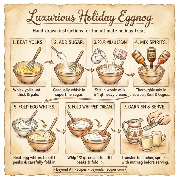 Luxurious Holiday Eggnog instructions