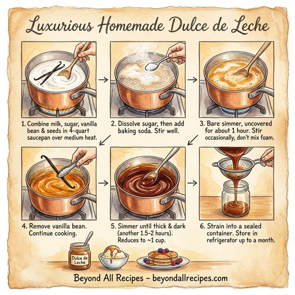 Luxurious Homemade Dulce de Leche instructions
