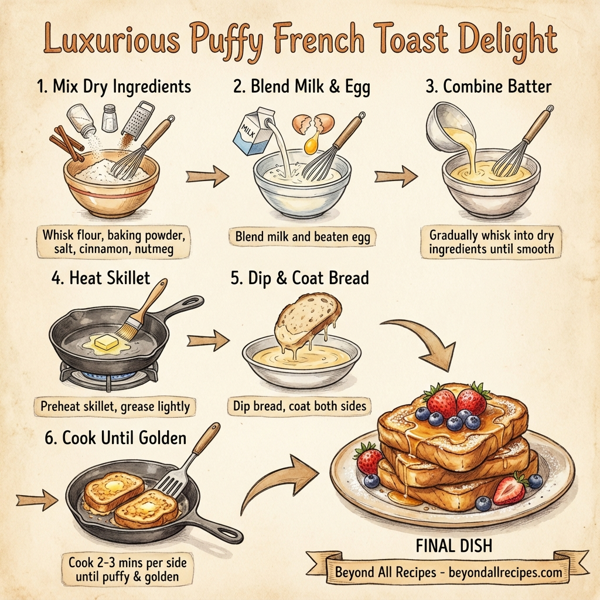 Luxurious Puffy French Toast Delight instructions