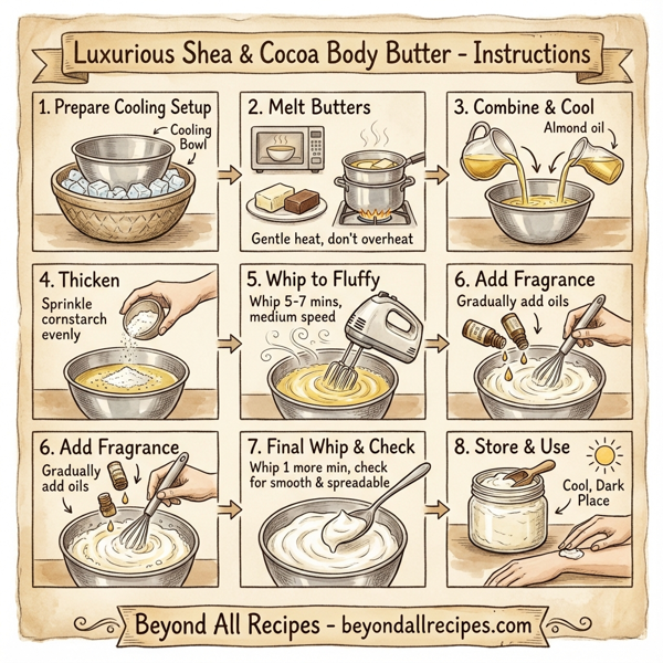 Luxurious Shea & Cocoa Body Butter instructions