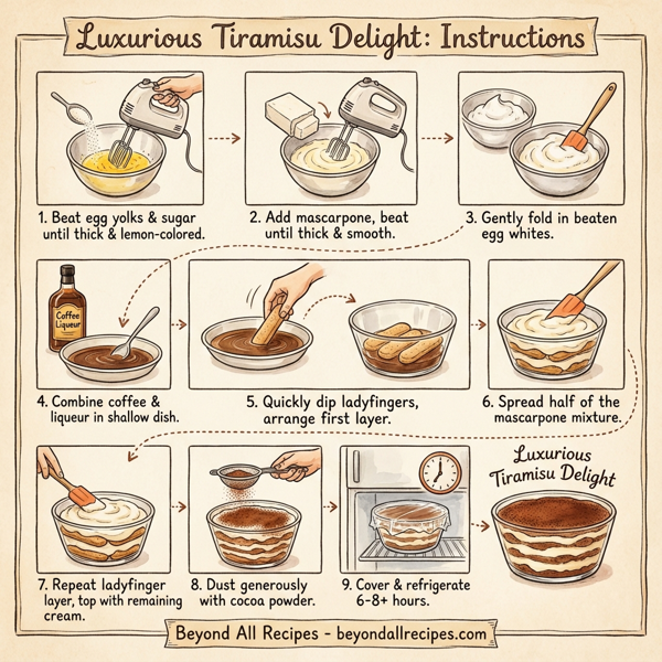 Luxurious Tiramisu Delight instructions